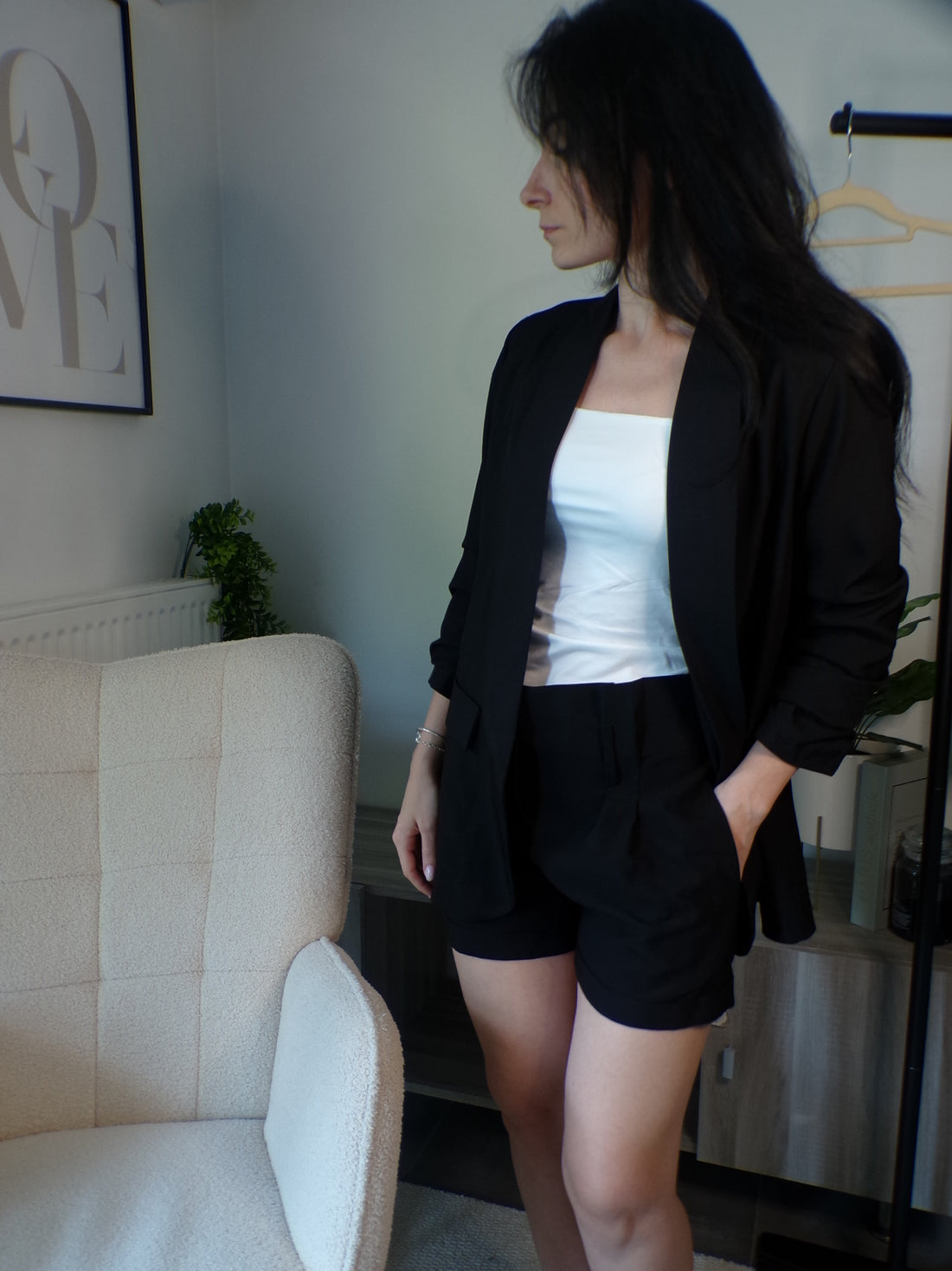 Blazer élégant - noir