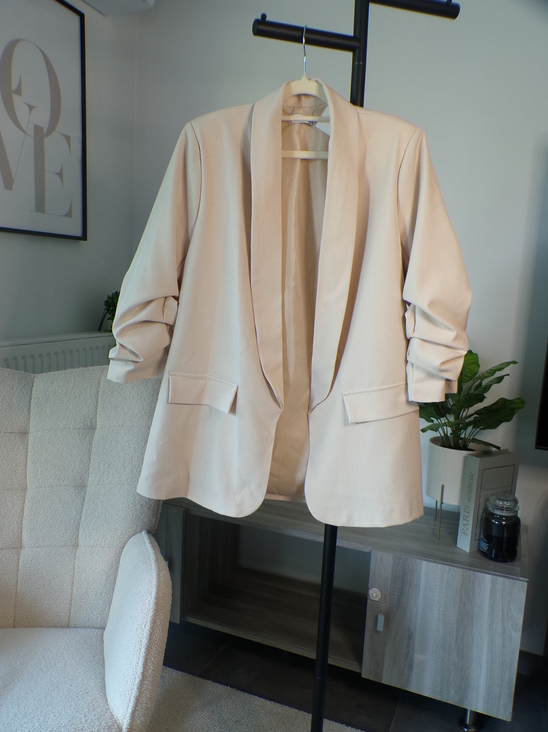 Blazer élégant - beige