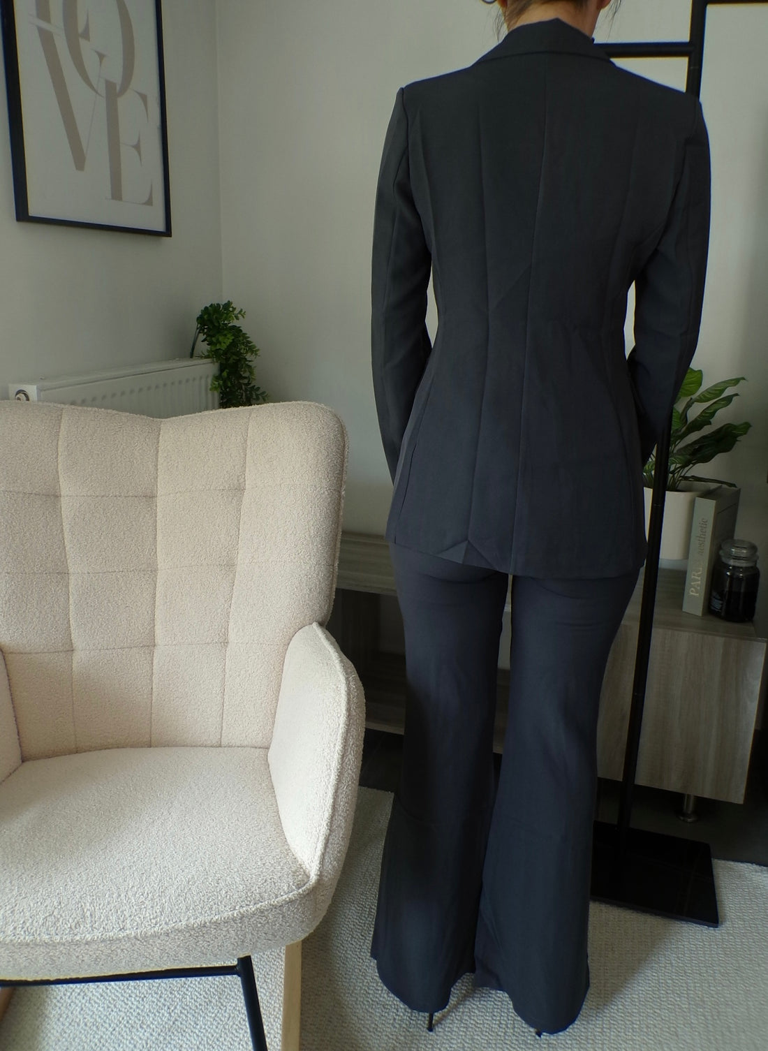 Ensemble tailleur - gris