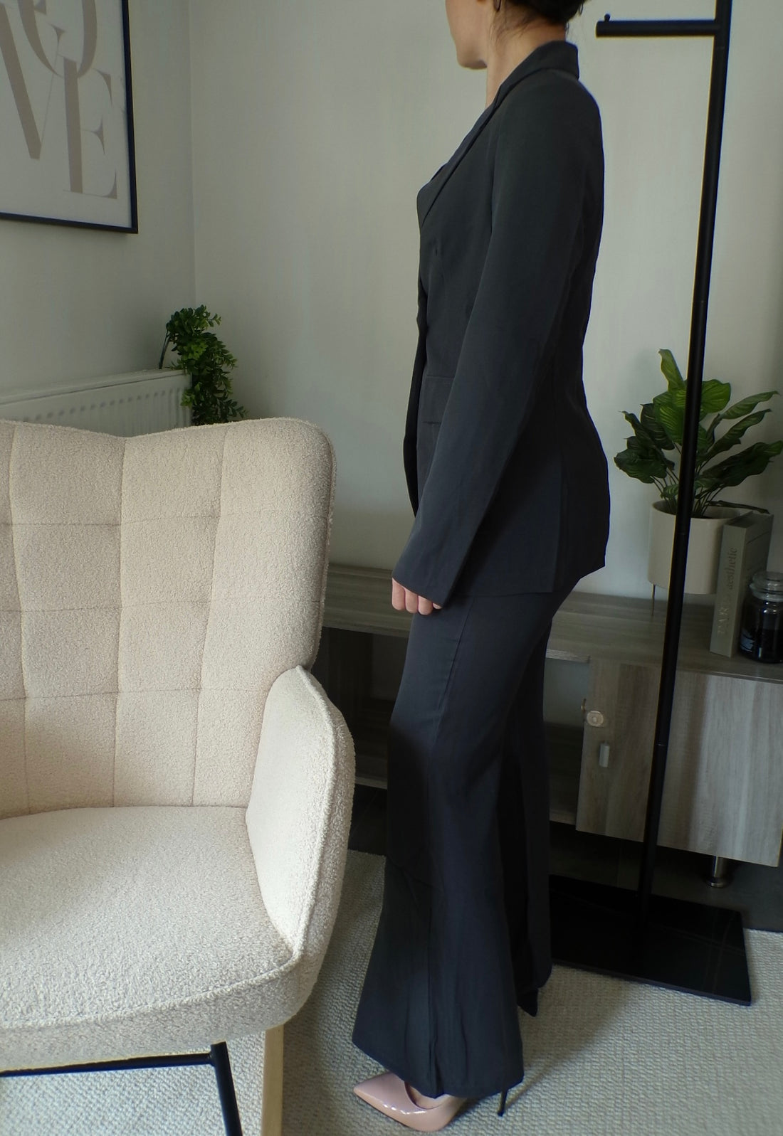 Ensemble tailleur - gris