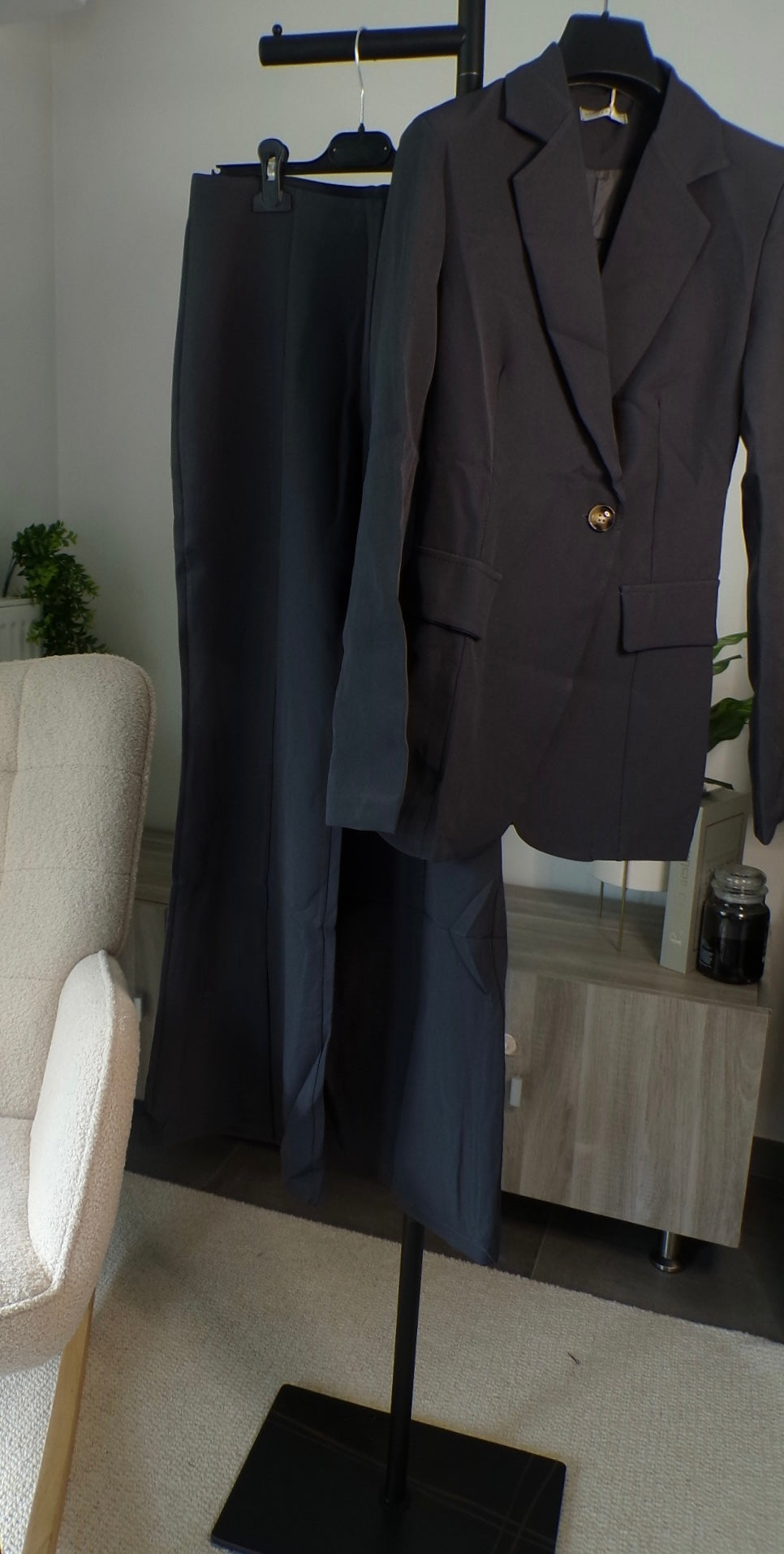 Ensemble tailleur - gris
