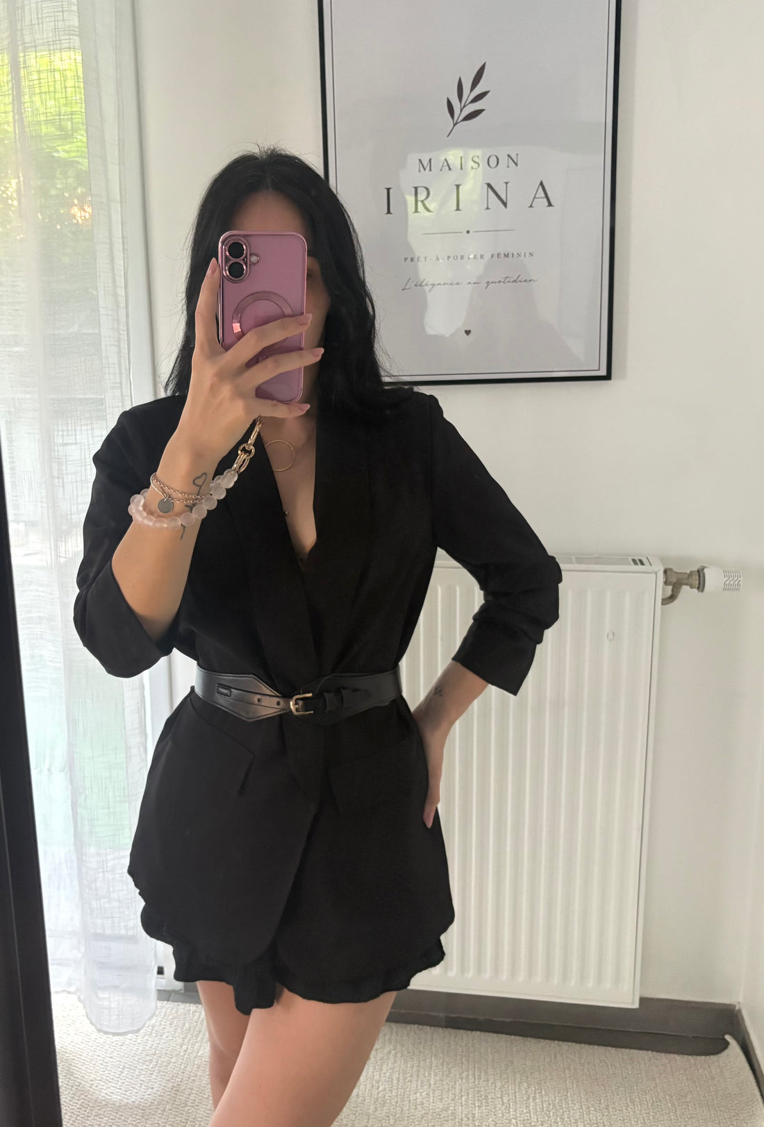 Blazer élégant - noir
