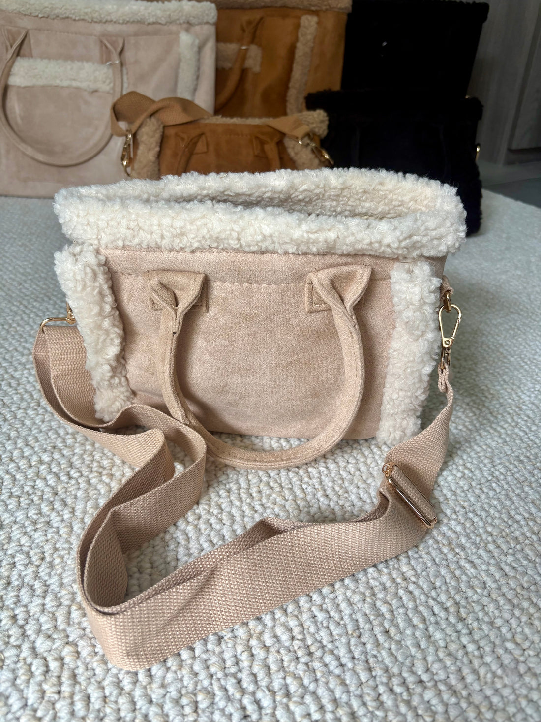 Sac Teddy Mini - beige