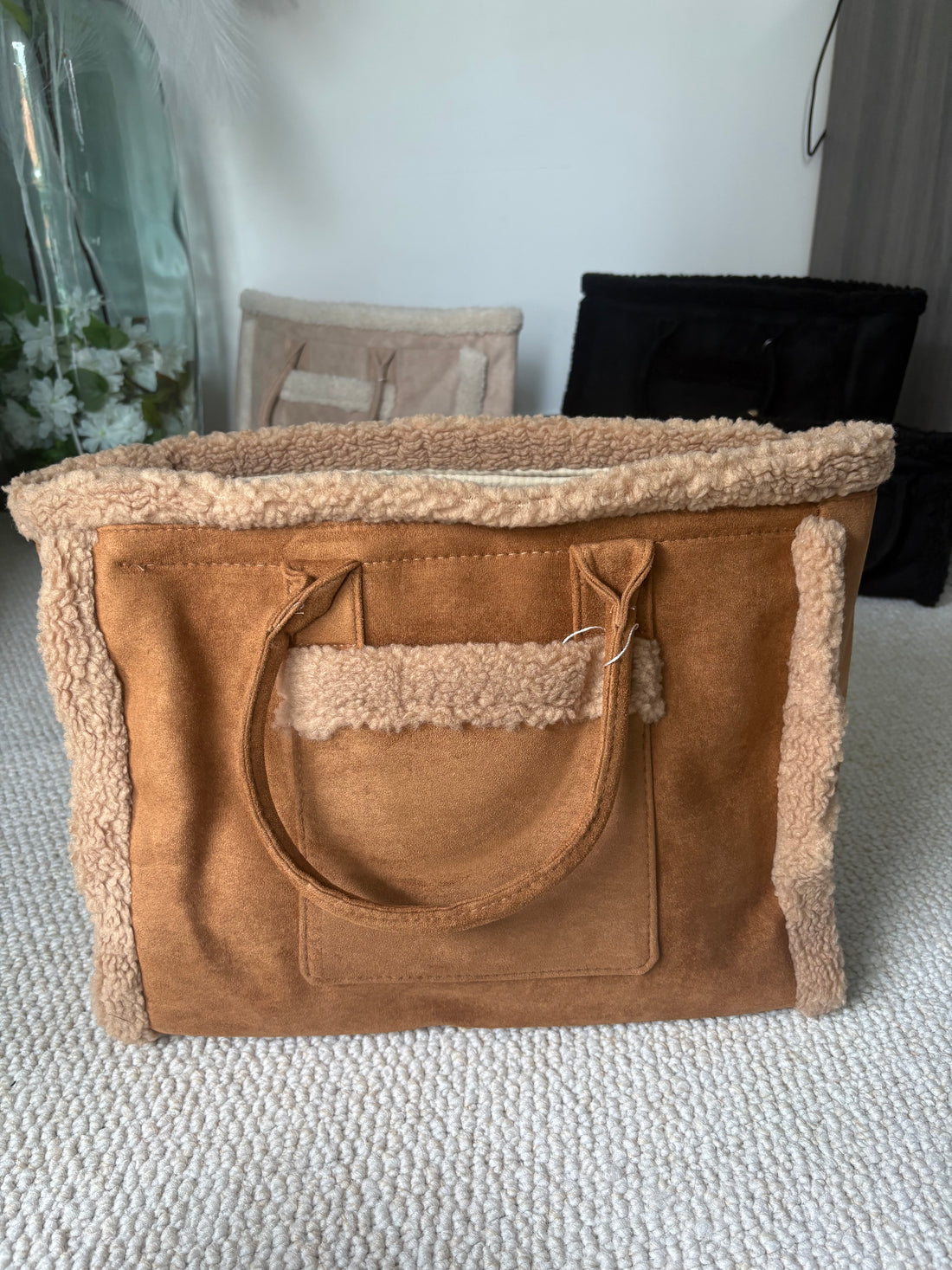 Sac Teddy - camel